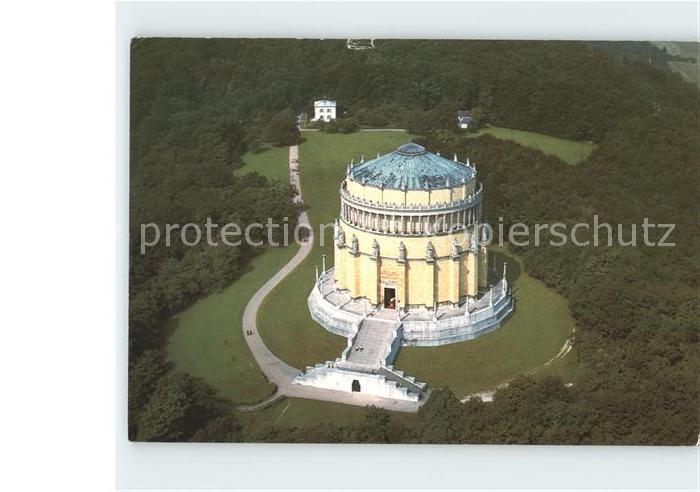 Kelheim Befreiungshalle Denkmal Fliegeraufnahme