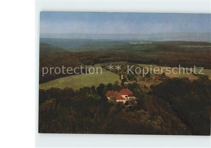 Hohenentringen Tuebingen Schloss Ausflugsort Gastwirtschaft Fliegeraufnahme