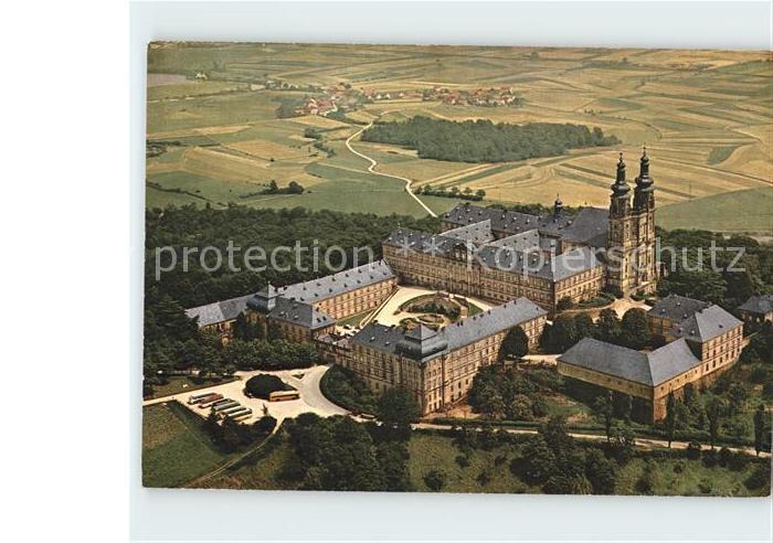 Staffelstein Schloss Banz Fliegeraufnahme