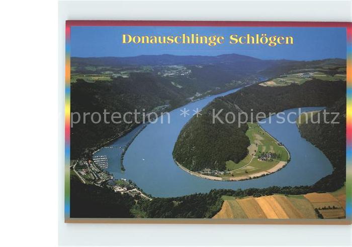 Schloegen Donauschlinge Fliegeraufnahme