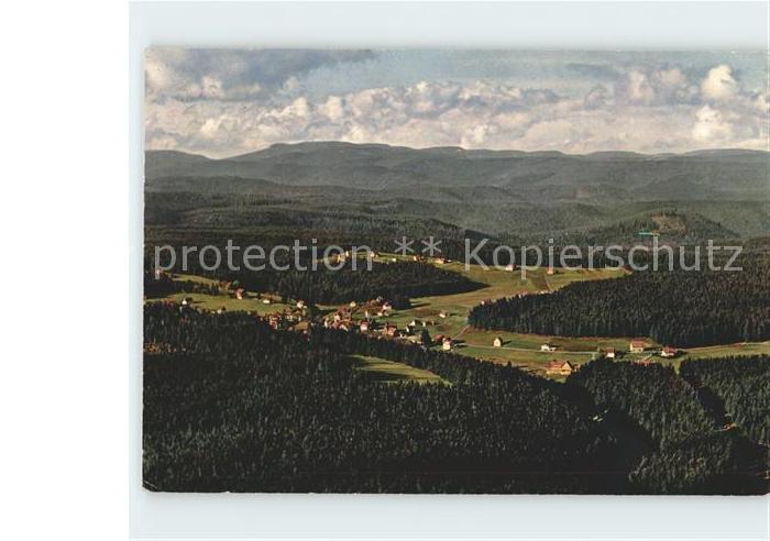 Kniebis Freudenstadt Hoehenluftkurort und Wintersportplatz Schwarzwald Fliegerau