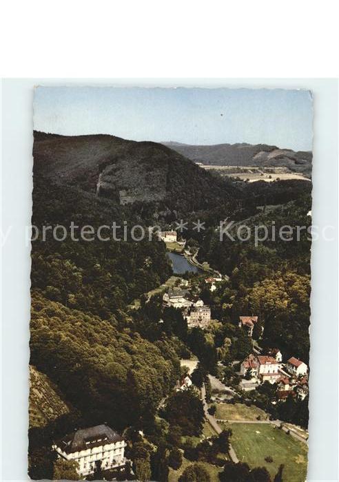 Bad Bergzabern Kneippheilbad und Heilklimatischer Kurort Fliegeraufnahme