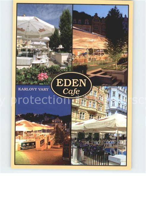 Karlovy Vary Eden Cafe Terrasse