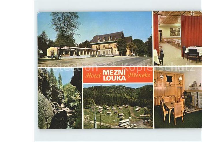 Hrensko Hotel Mezni Louka