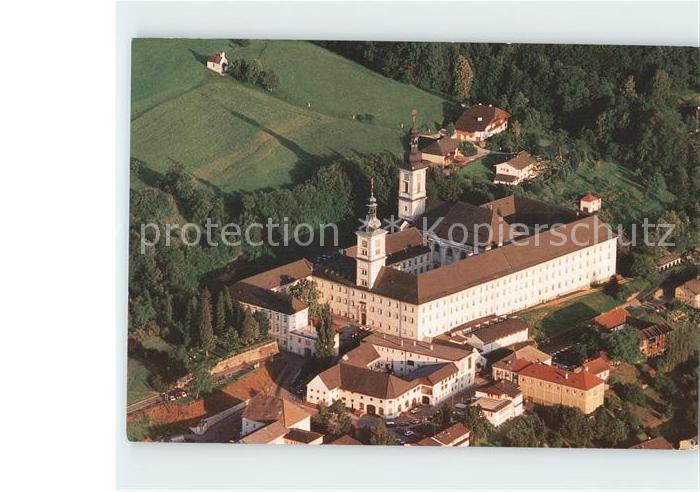 Schlierbach Oberoesterreich Stift Fliegeraufnahme