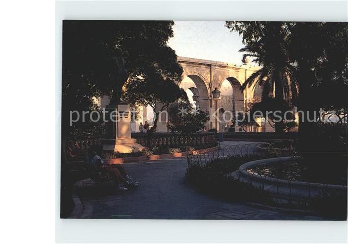 Valetta Malta Upper Barrakka Gardens