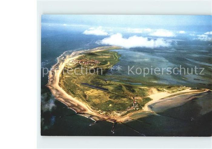 Wangerooge Nordseebad Fliegeraufnahme