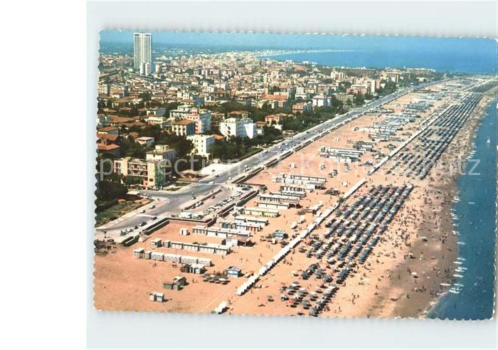 Rimini dall aereo Strand Fliegeraufnahme