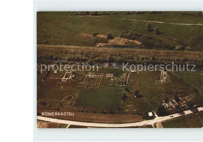 Eining Roemerkastell Fliegeraufnahme