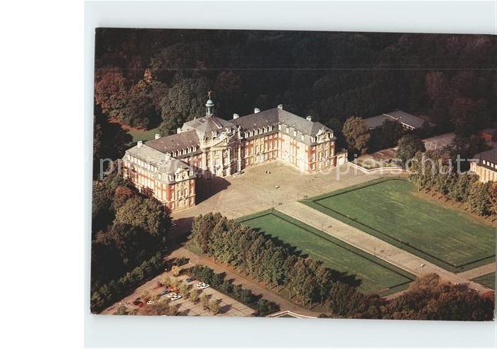 Muenster Westfalen Schloss Universitaet Fliegeraufnahme