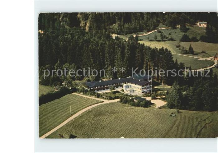 Reit Winkl Kurheim Kaiserblick Sanatorium Fliegeraufnahme
