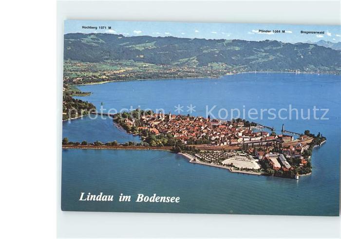 Lindau Bodensee Fliegeraufnahme