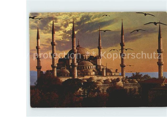 Istanbul Constantinopel Sultan Ahmet Camii Blue Mosque Blaue Moschee