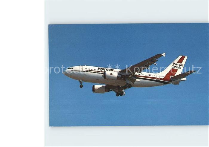 Flugzeuge Zivil Wardair Canada A310-304 C-GKWD c/n 481