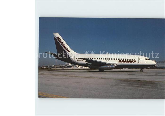 Flugzeuge Zivil Braniff Boeing 737-247 N4505W