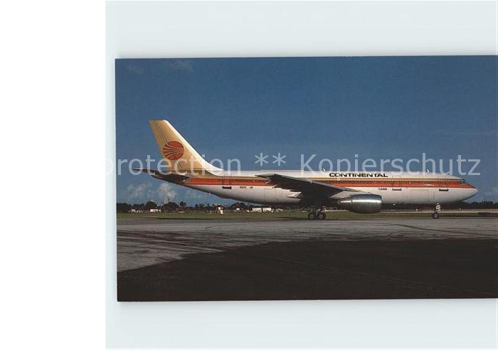 Flugzeuge Zivil Continental Airbus A300B4-203