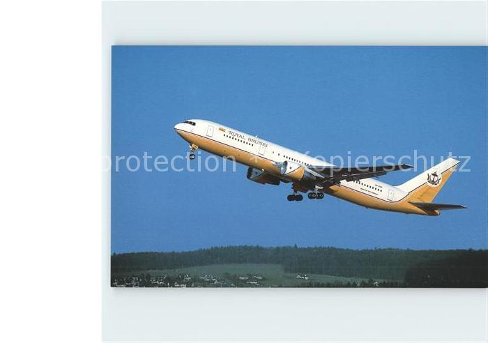 Flugzeuge Zivil Boeing 767-33A ER V8-RBG cn 25532/fn 442 Royal Brunei Airlines