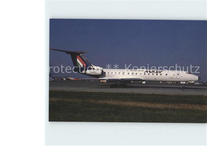 Flugzeuge Zivil Hungarian Airlines Tupolev 134A-3 c/n 1302 HA-LBK Malev