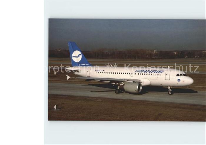 Flugzeuge Zivil Finnair Airbus A319 OH-LVA
