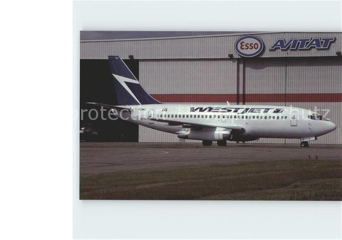 Flugzeuge Zivil West Jet Airlines Boeing 737-200 C-GQWJ