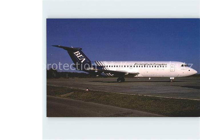 Flugzeuge Zivil Birmingham European Airways BAe BAC One Eleven 401AK