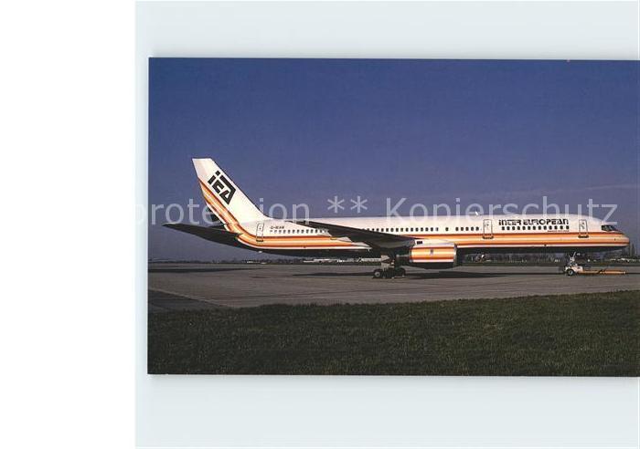 Flugzeuge Zivil Inter European Airways Boeing 757-23A c/n 24636 G-IEAB