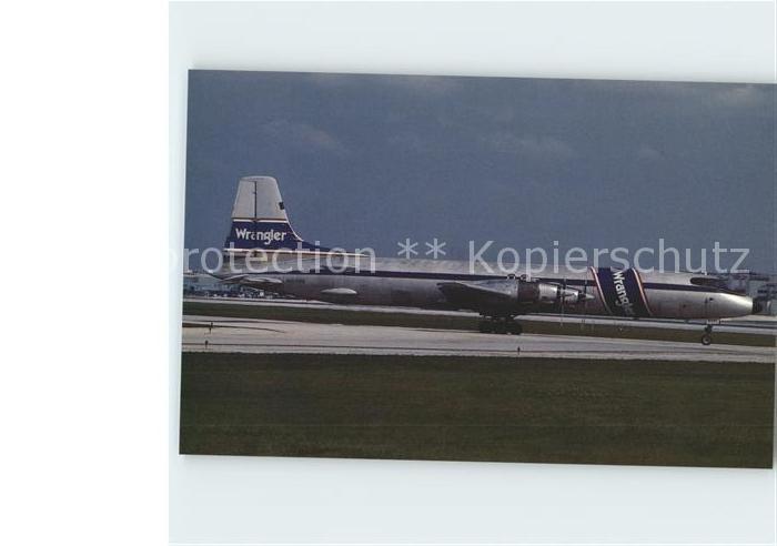 Flugzeuge Zivil Wrangler Aviation Canadair CL-44D4-2 c/n 24 N104BB