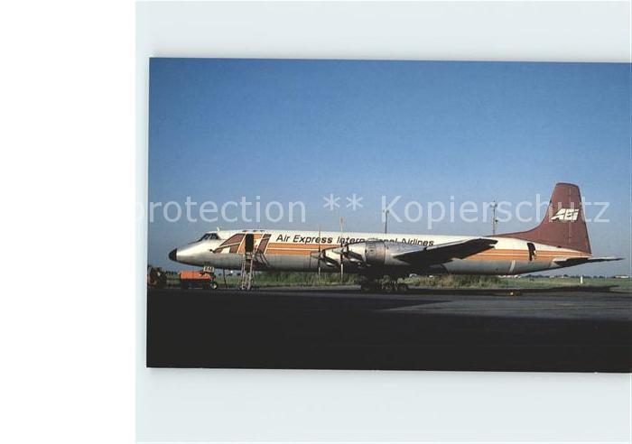 Flugzeuge Zivil Air Express International Airlines Canadair CL-44D4-2 N122AE MSN