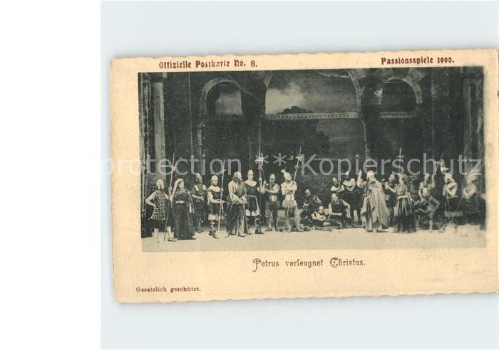 Passionsspiele Oberammergau Petrus verleugnet Christus Nr. 8