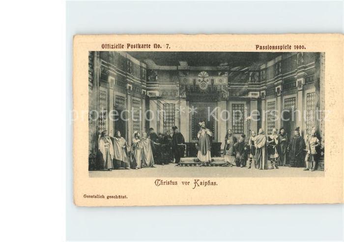 Passionsspiele Oberammergau Christus vor Kaiphas Nr. 7