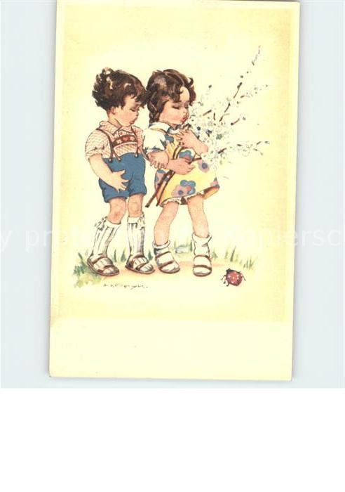 Peyk Hilla Nr. 557 Kinder Marienkaefer Blumen