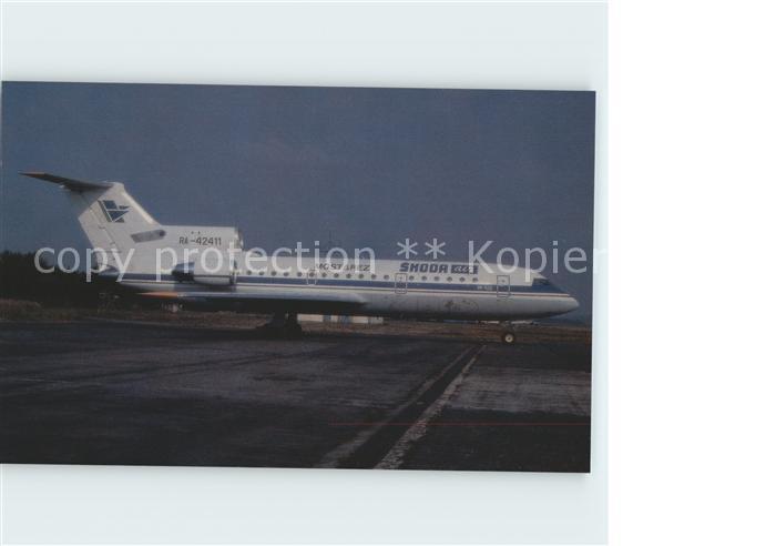 Flugzeuge Zivil Skoda Air JAK-42D RA-42411 c/n 4520421219043