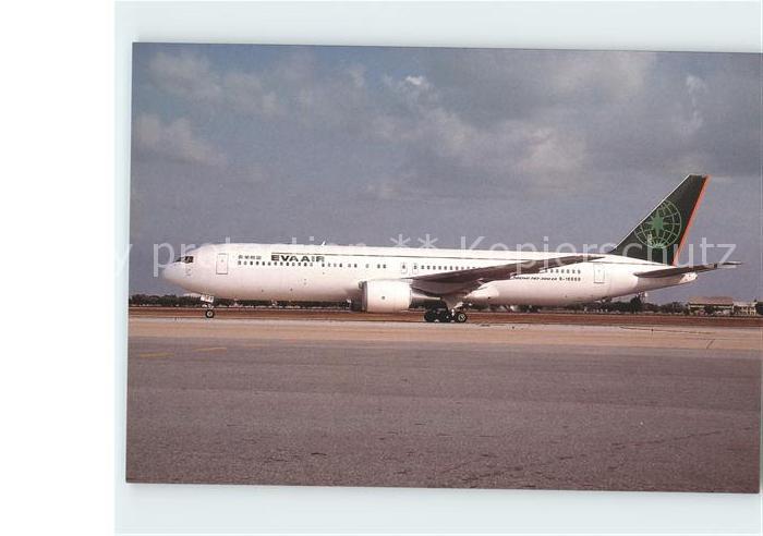 Flugzeuge Zivil Eva Air Boeing 767-3SIER B16688 c/n 25221/384