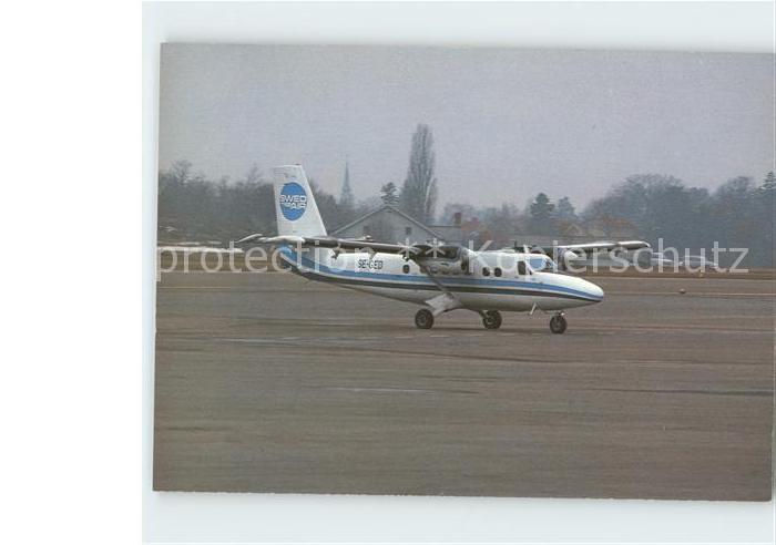 Flugzeuge Zivil Swedair Twin Otter 300