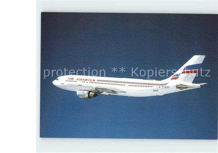 Flugzeuge Zivil Air Charter Air France Airbus A-300 F-BVGT