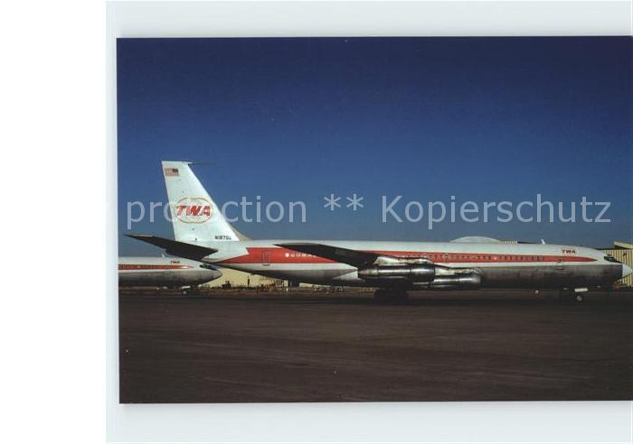 Flugzeuge Zivil TWA B707-331 N18702