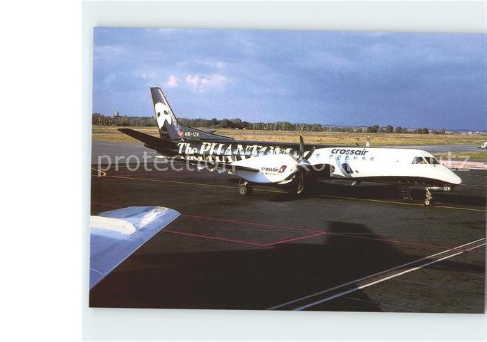 Flugzeuge Zivil Crossair Saab 2000 HB-IZK c/n 2000-018