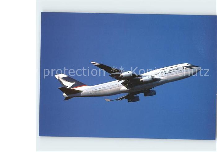 Flugzeuge Zivil Cathay Pacific B747-4GT VR-HOT c/n 24851/813
