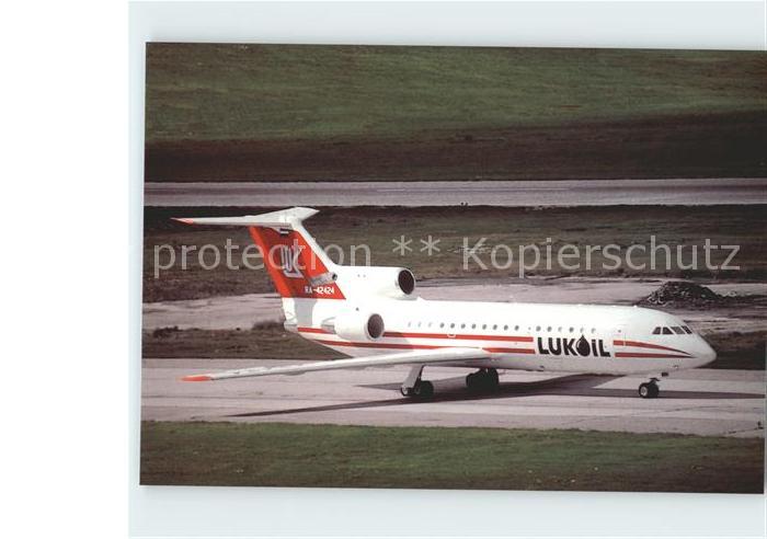 Flugzeuge Zivil Lukoil YAK 42D RA-4224