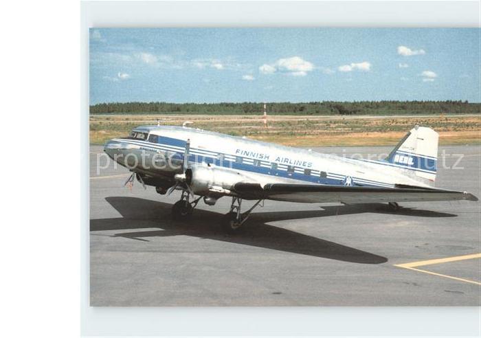 Flugzeuge Zivil Finnish Airlines MDC Douglas DC-3A OH-LCH cn 6346