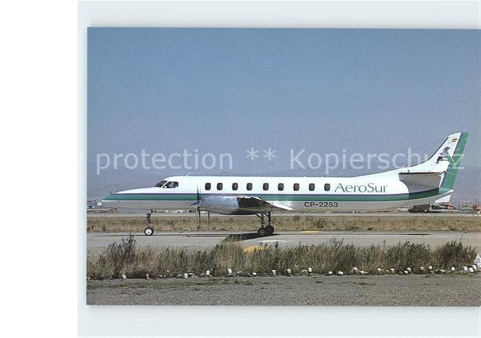 Flugzeuge Zivil Aerosur Fairchild Swearingen Metro 23 CP-2253 DC-825B