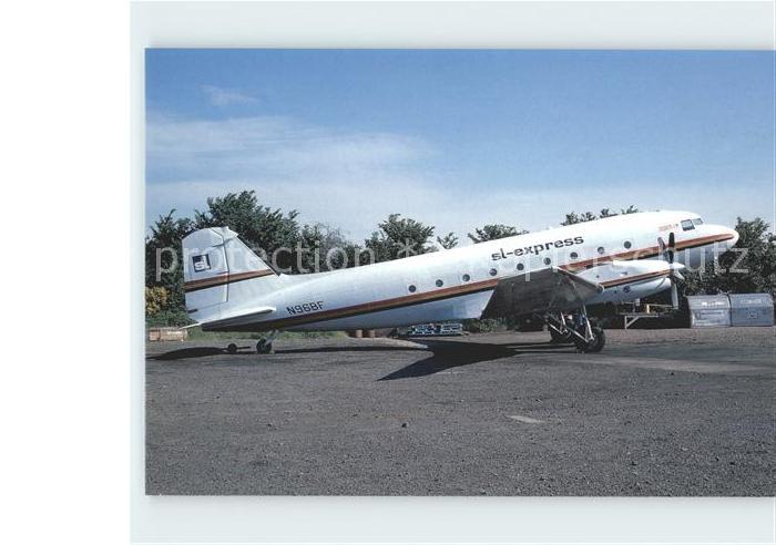 Flugzeuge Zivil Basler Airlines SL-Express MDC Douglas DC-3 Turbo N96BF cn/13321