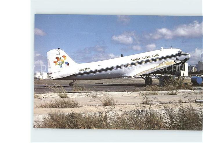 Flugzeuge Zivil Rainbow Islands Cargo Douglas DC-3 N102DH