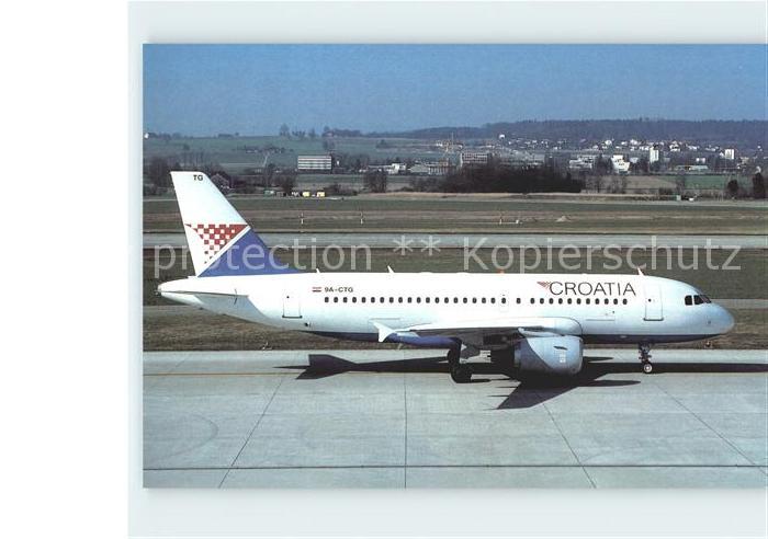 Flugzeuge Zivil Croatia Airbus Industrie A319-112 9A-CTG cn 767