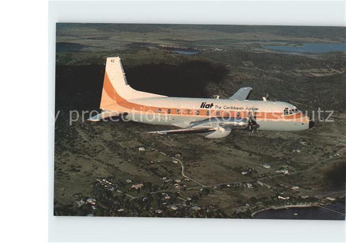 Flugzeuge Zivil Liat The Caribbean Airline HS748-243 C/N 1762 VP-LAZ