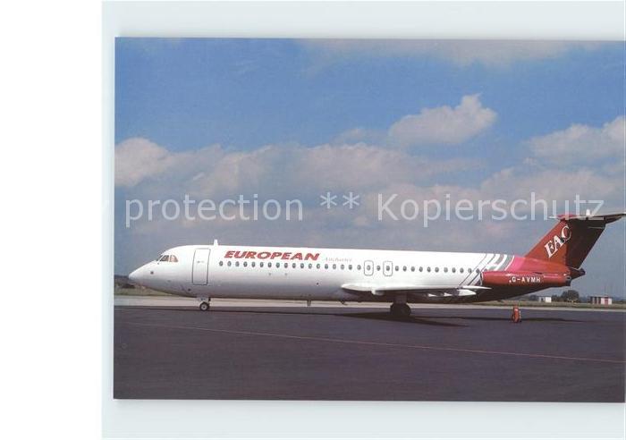 Flugzeuge Zivil European Air Charter BAC 1-11 510ED cn