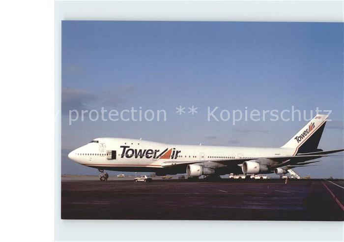 Flugzeuge Zivil Tower Air B747-131 cn 19672