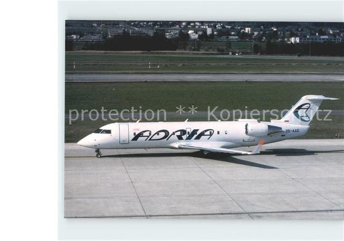 Flugzeuge Zivil Adria Airways Canadair Regional Jet S5-AAD