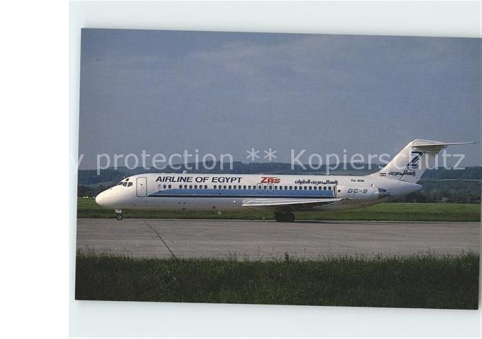 Flugzeuge Zivil ZAS Airline of Egypt DC-9-33CF YU-AHW c/n 47530/624