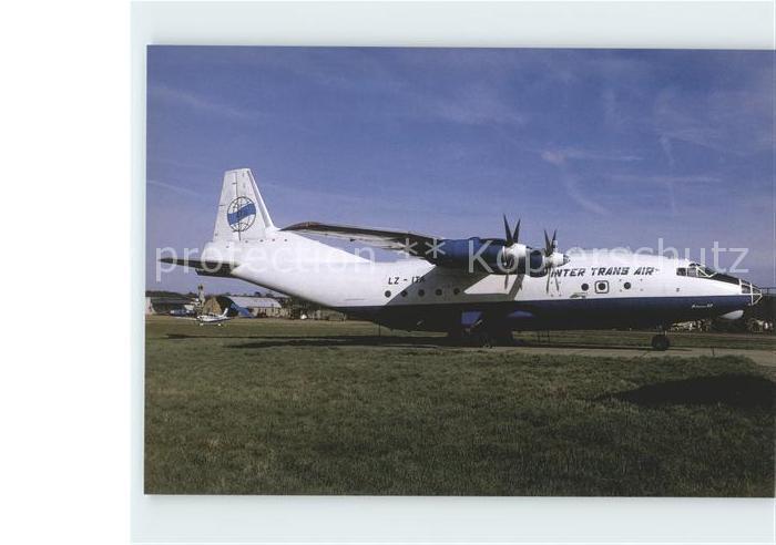 Flugzeuge Zivil Inter Trans Air AN-12PB LZ-ITA c/n 3341004